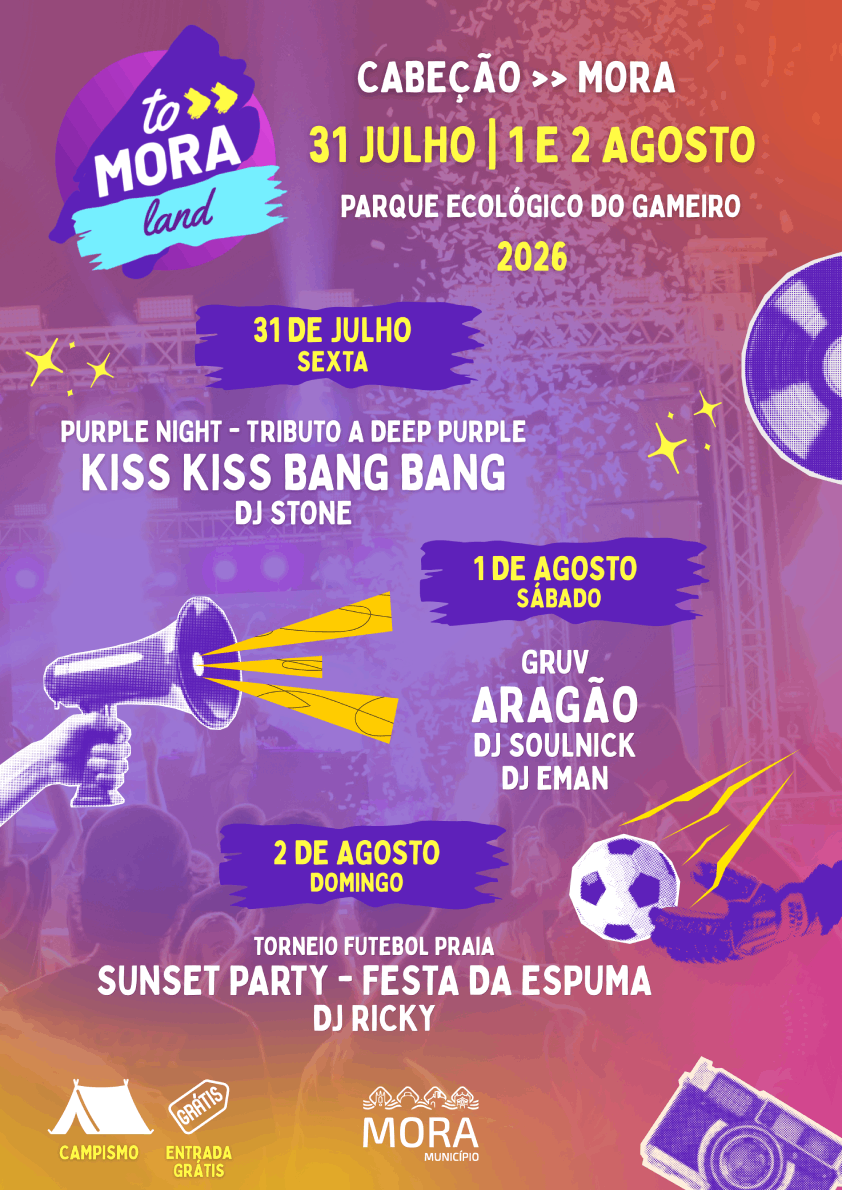 Cartaz Tomoraland 2026
