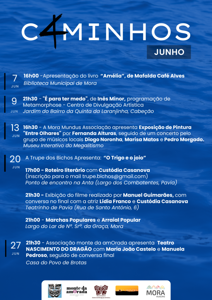 4 caminhos junho cartaz